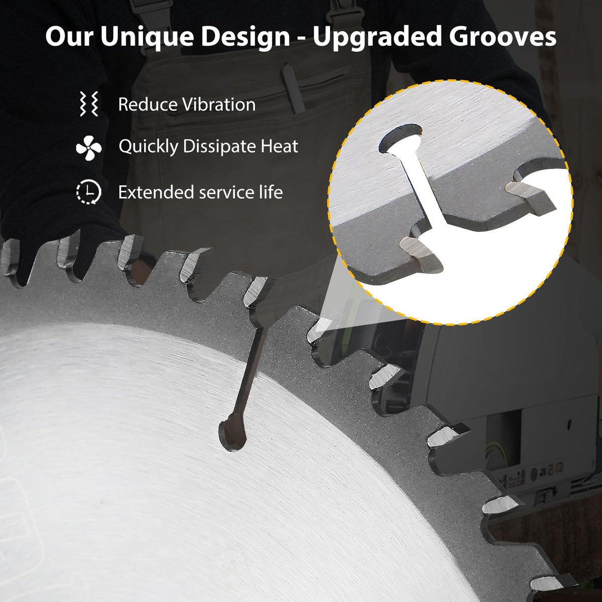 OEM home four grooves enable heat dissipation and vibration reduction