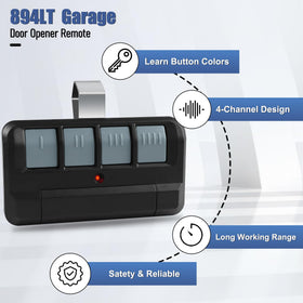 OEM Upgrade 894LT remote setup diagram showing simple programming steps