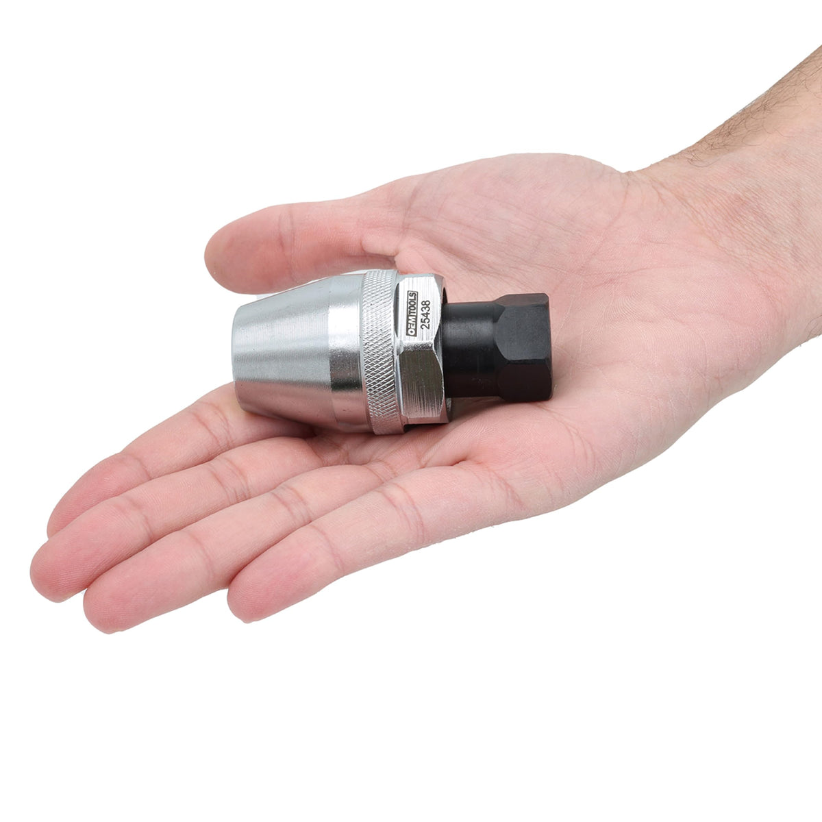OEMTOOLS 25438 hex end drive expands socket tool versatility.