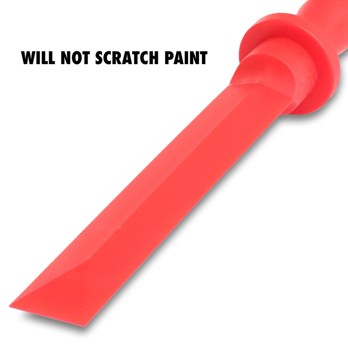 OEMTOOLS 25513 non-marring scraper design protects surfaces during prying.