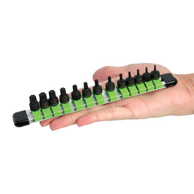 Compact stubby sockets designed for tight spaces and cramped engine compartments.