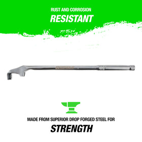 OEMTOOLS extender reaches tight spaces to access hidden fasteners.