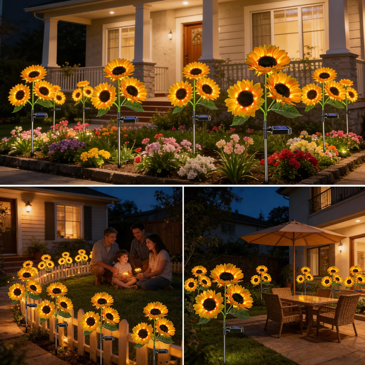OEMUXU sunflowers decorate a gravesite with respectful, enduring light