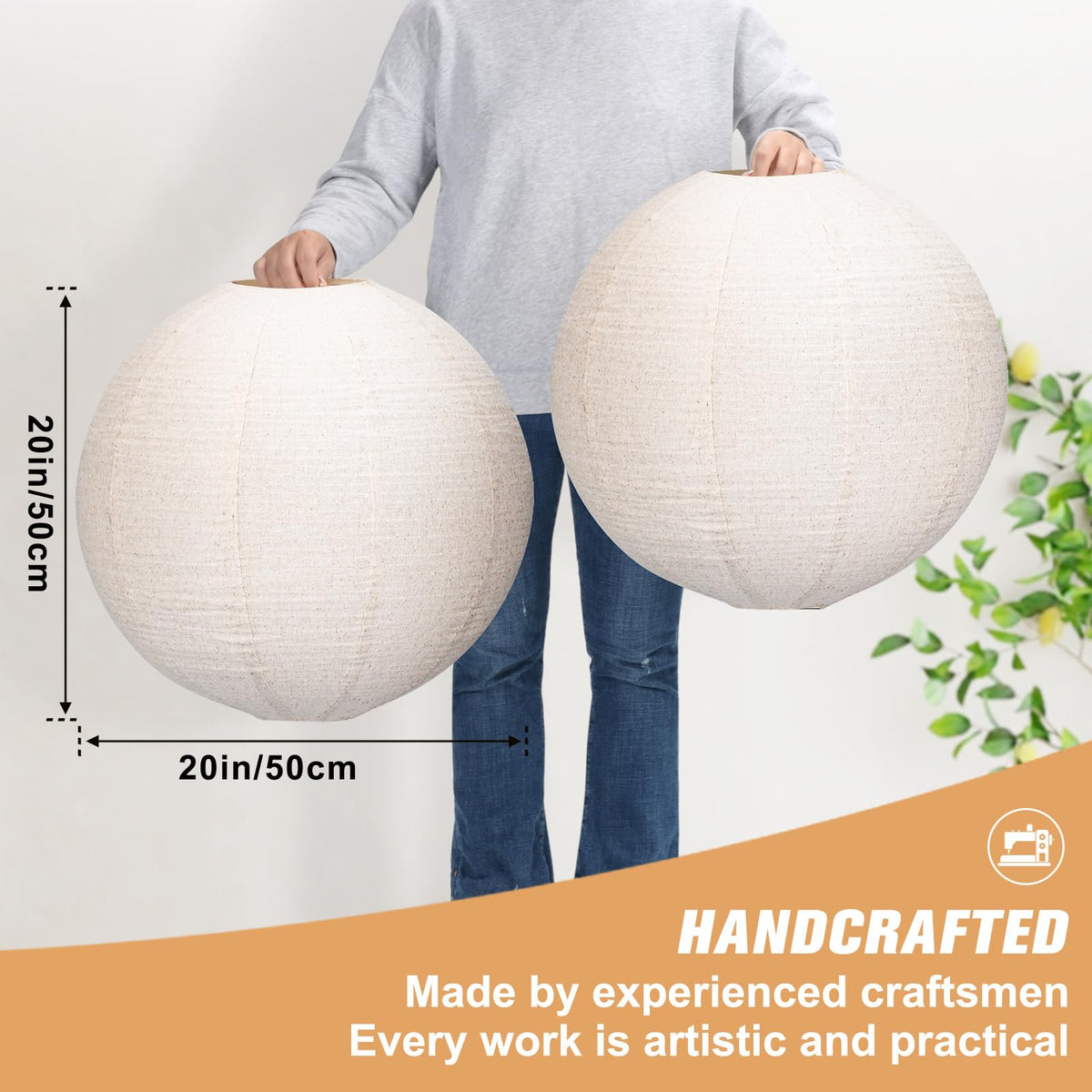 oetmilc natural eucalyptus linen-cotton fabric for breathable eco-friendly decor.