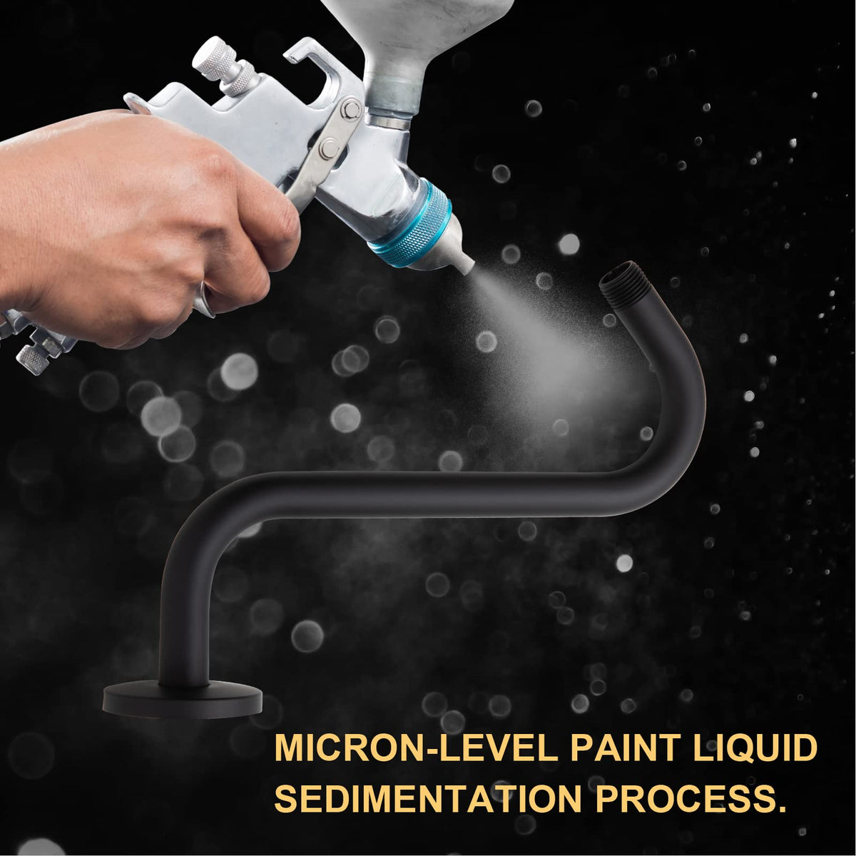 OFFO bake paint finish detail shows durable electrostatic coating
