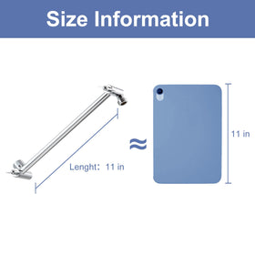 OFFO chrome finish resists corrosion and stays bright