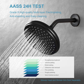 OFFO marine-grade stainless steel resists corrosion in hard water environments.