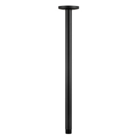 OFFO shower arm with flange provides secure ceiling-mounted water delivery.