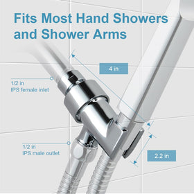 OFFO chrome finish resists corrosion and stays bright over time.