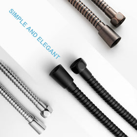 OFFO Shower Hose multipurpose cleaning focus, easy to maintain with electroplated finish.