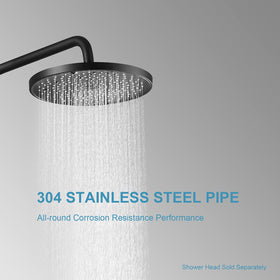OFFO 304 stainless steel body resists corrosion in hard water