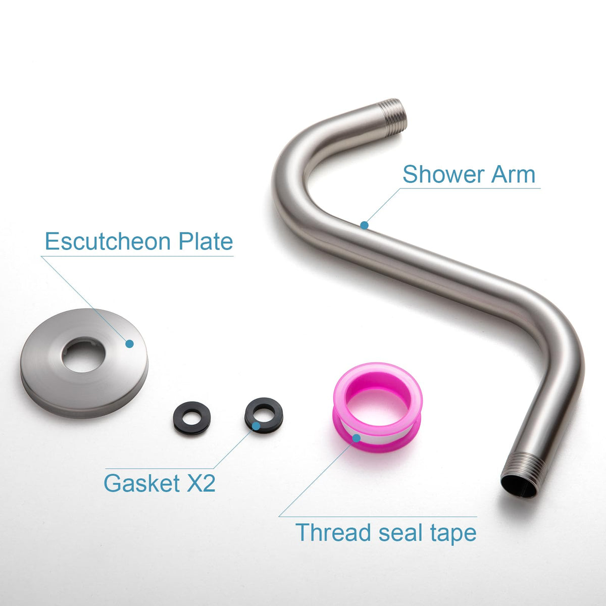 OFFO standard 1/2-inch-14 NPT threads for universal compatibility.