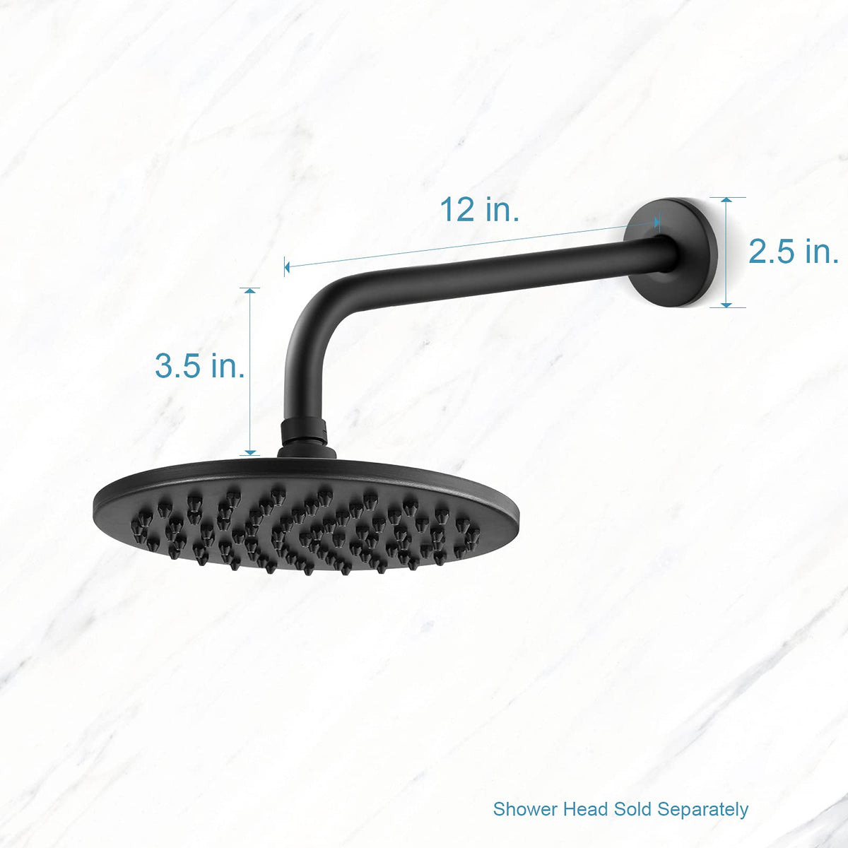 OFFO 1/2-14 NPT inlet for standard shower pipes