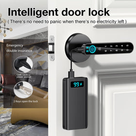 OFFTV Door lock on a US standard door fits left or right handed doors
