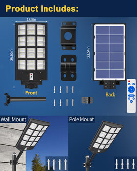 Ofuray Of-5600W wireless installation with included mounting hardware.