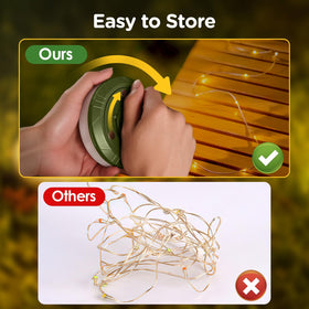 OGERY waterproof hanging magnets enable easy tent or tree mounting.