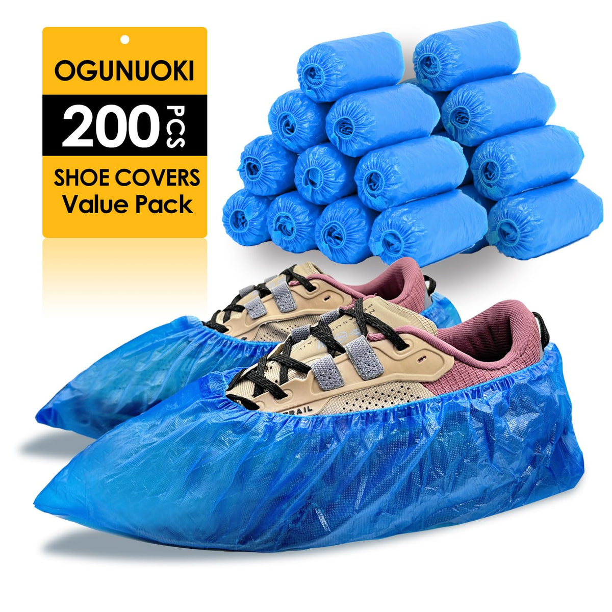 OGUNUOKI anti-slip dots on the surface improve traction on clean floors.