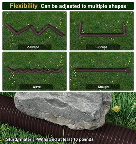 Ogutter adapters for downspouts 2x3, 3x3, 4x3 in brown for secure fit.