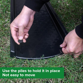 Ogutter wide downspout compatibility for versatile drainage