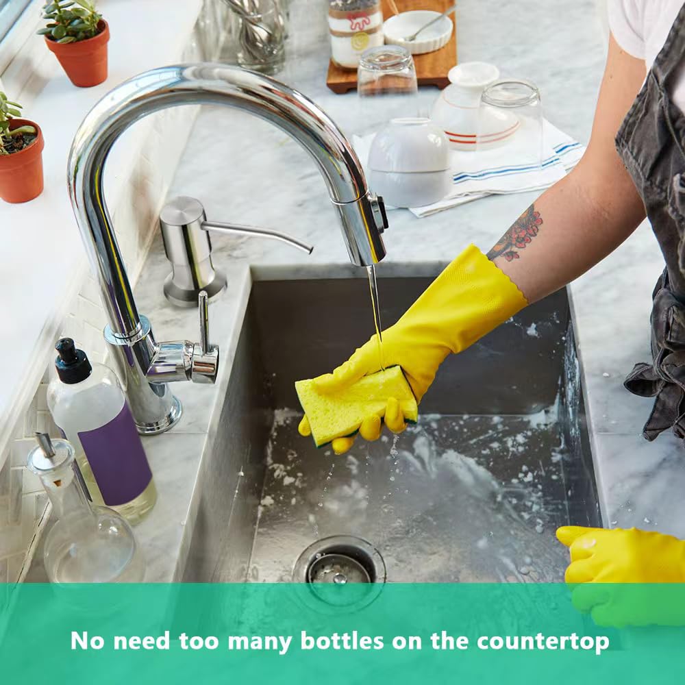 OHiHi leak-prevention-washers ensure tight seals and counter-area cleanliness.