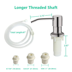 OHiHi multi-use-dispenser flexible for hand soap, dish soap, or lotion.