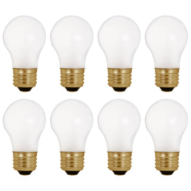 OHLECTRIC A15 bulbs with diffused frosted light for soft indoor illumination.
