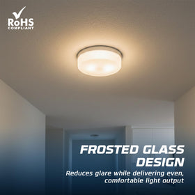 OHLECTRIC A19 with medium E26 base fits most fixtures.
