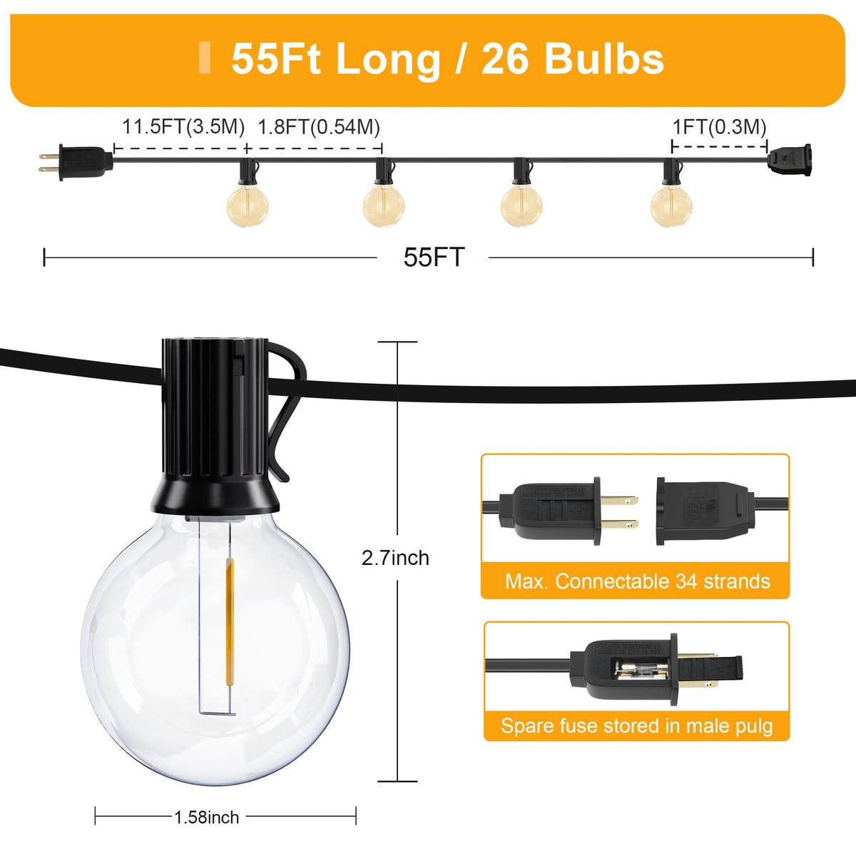 OHLUX G40 bulbs provide shatterproof, safe use in any weather