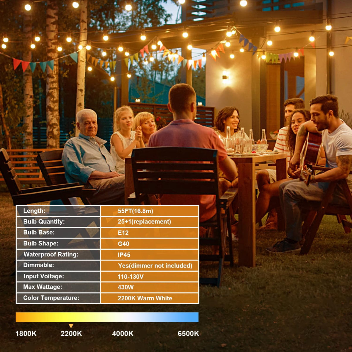 OHLUX easy installation for porches, decks, and patios