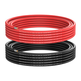 Ohmvolta 12 AWG red wire roll for flexible power connections