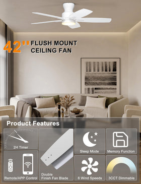 Ohniyou dimmable 18W LED light offering warm to cool options.