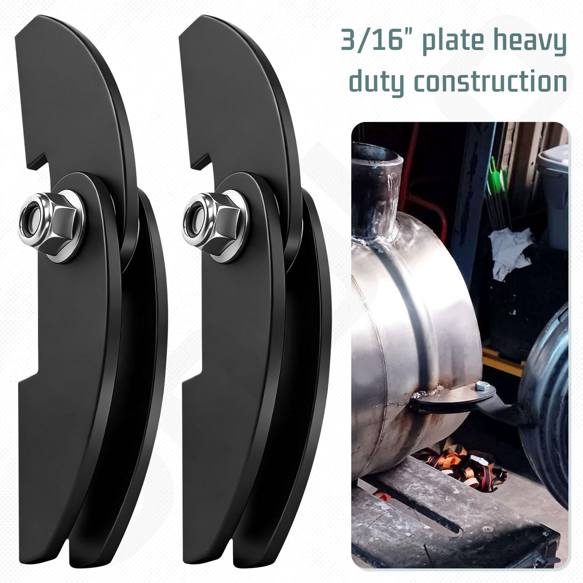 Ohoho 3-16 inch plate steel hinge resists high heat and warping.