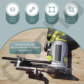 Ohoho edge guide for Ryobi R2401 with rugged metal build