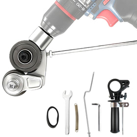 Ohotecy Metal Nibbler Attachment clean-cut-edge for burr-free metal edges.