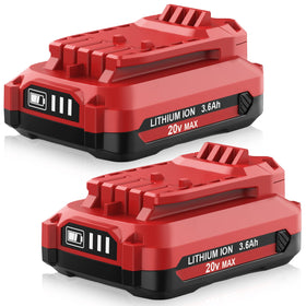OHYES BAT 2-pack 20V battery front view ready to power tools