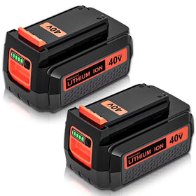 OHYES BAT 2Pack 40V battery front view for extended cordless tool runtime.