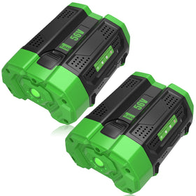 OHYES BAT 56V 5000mAh battery front view for outdoor power