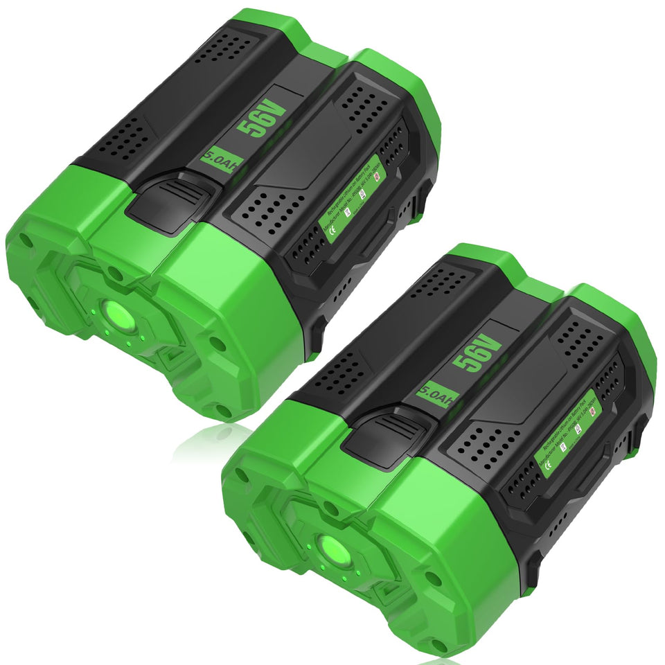 OHYES BAT 56V 5000mAh battery front view for outdoor power