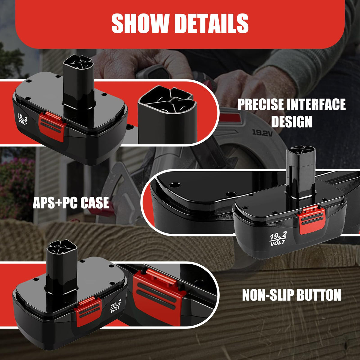 OHYES BAT C3 in-tool use demonstrates extended run-time potential for DIY tasks.