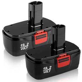 OHYES BAT C3 replacement battery front view for Craftsman 19.2V tools, reliable power.