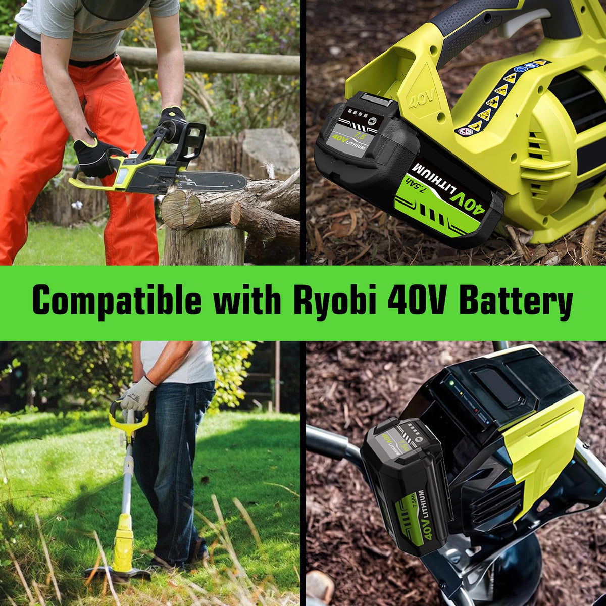 OHYES BAT durable, long-life 40V battery designed for repeated use.