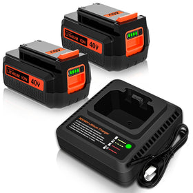 OHYES BAT LBX2040 battery side view for extended cordless tool use
