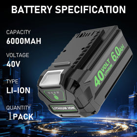 OHYES BAT LED indicators show power status for efficient planning.