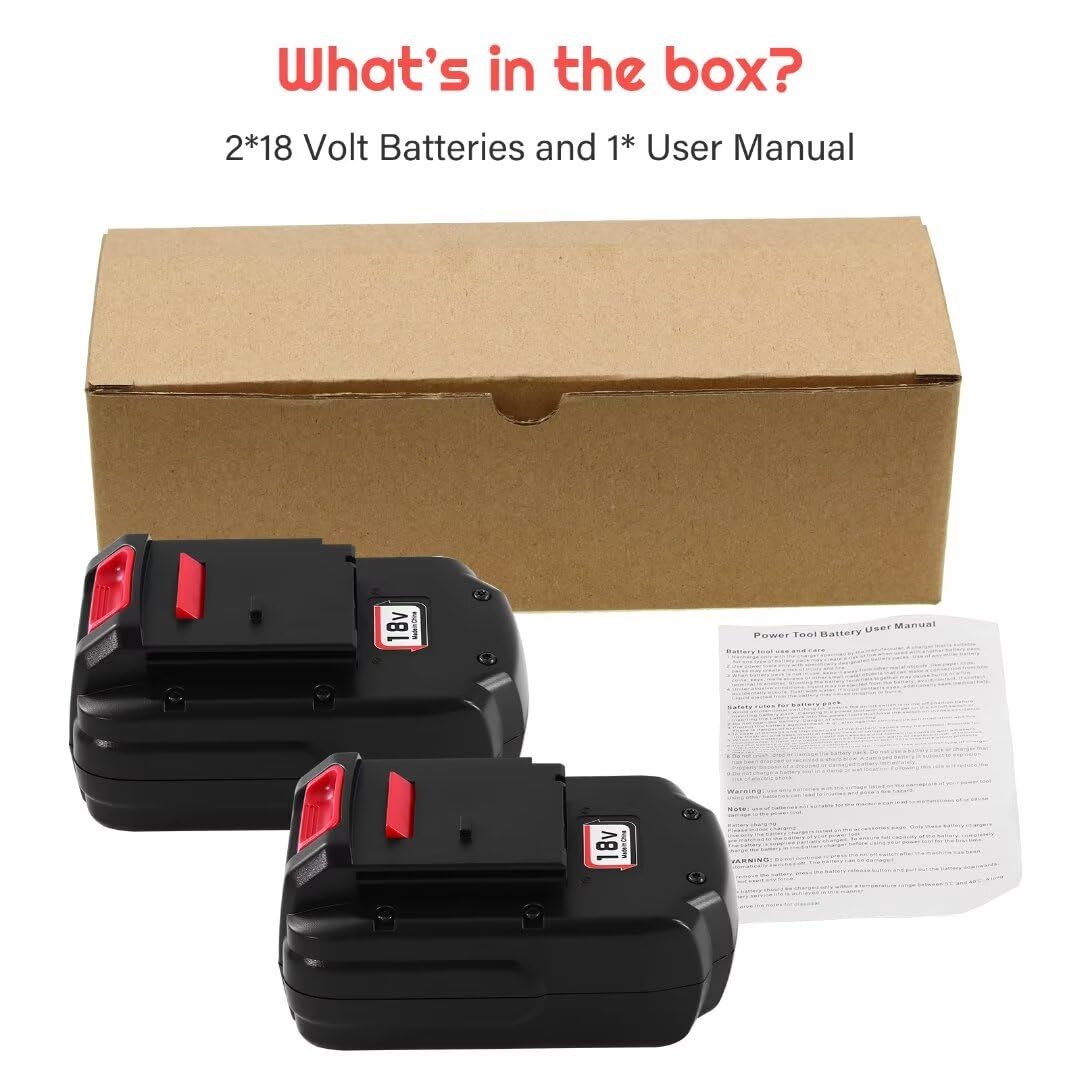 OHYES BAT packaging showing two replacement batteries included.