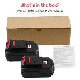 OHYES BAT packaging showing two replacement batteries included.