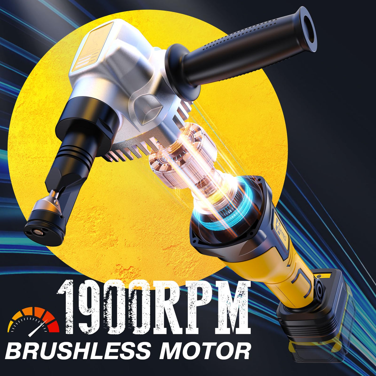 ohyes metal nibbler with brushless motor delivers precise cuts on steel and aluminum