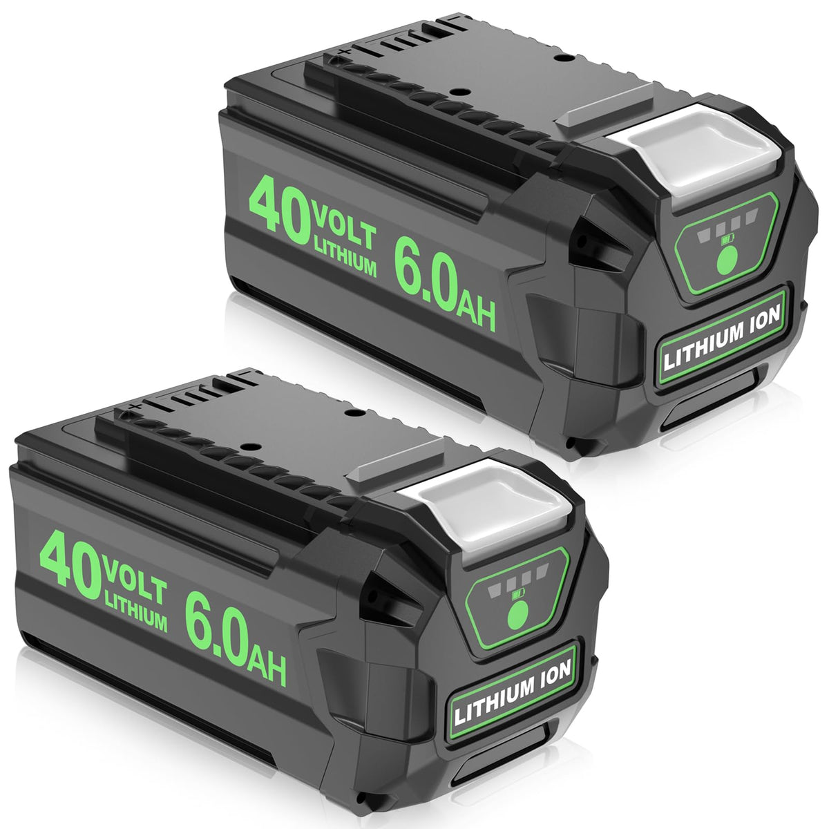 OHYES BAT 2-pack 40V 6000mAh battery for extended runtime
