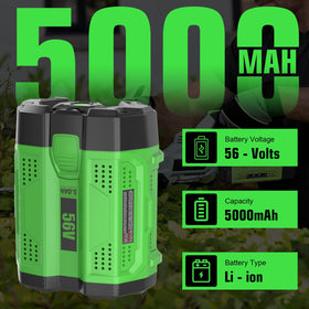 OHYES BAT 5000mAh capacity battery with LED indicator