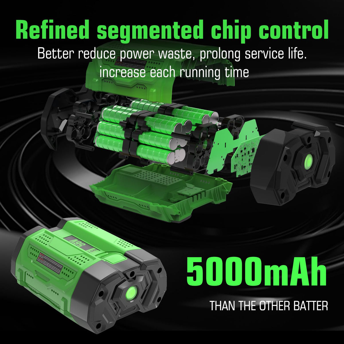 OHYES BAT green version battery for eco-friendly replacement