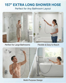 OIETON EPDM inner pipe handles higher pressure and temperature for durability.